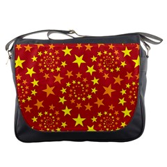 Star Stars Pattern Design Messenger Bags by BangZart