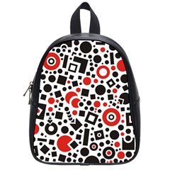 Square Objects Future Modern School Bag (small) by BangZart