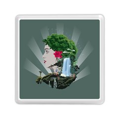 Digital Nature Beauty Memory Card Reader (square)  by BangZart