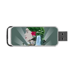 Digital Nature Beauty Portable Usb Flash (one Side) by BangZart