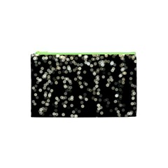 Christmas Bokeh Lights Background Cosmetic Bag (xs) by BangZart