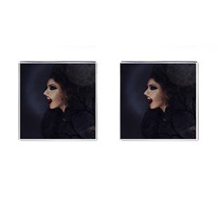 Vampire Woman Vampire Lady Cufflinks (square) by BangZart