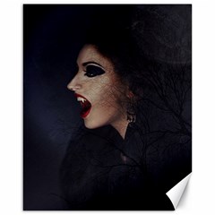 Vampire Woman Vampire Lady Canvas 16  x 20  