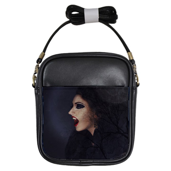 Vampire Woman Vampire Lady Girls Sling Bags