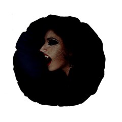 Vampire Woman Vampire Lady Standard 15  Premium Round Cushions