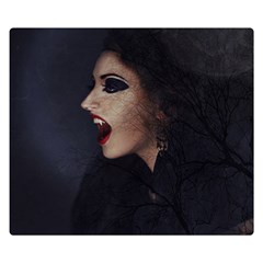 Vampire Woman Vampire Lady Double Sided Flano Blanket (Small) 