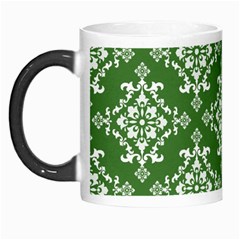 St Patrick S Day Damask Vintage Morph Mugs by BangZart