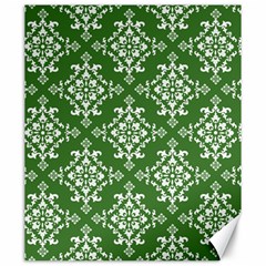 St Patrick S Day Damask Vintage Canvas 20  X 24   by BangZart