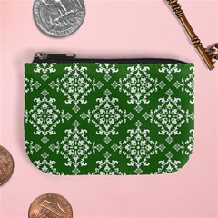 St Patrick S Day Damask Vintage Mini Coin Purses by BangZart