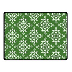 St Patrick S Day Damask Vintage Double Sided Fleece Blanket (small)  by BangZart