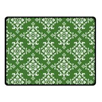 St Patrick S Day Damask Vintage Double Sided Fleece Blanket (Small)  45 x34  Blanket Front