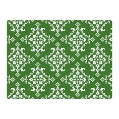 St Patrick S Day Damask Vintage Double Sided Flano Blanket (mini)  by BangZart