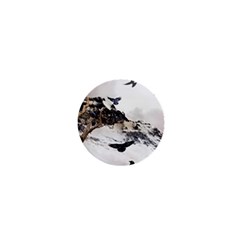 Birds Crows Black Ravens Wing 1  Mini Buttons by BangZart