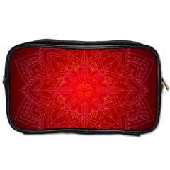 Mandala Ornament Floral Pattern Toiletries Bags by BangZart