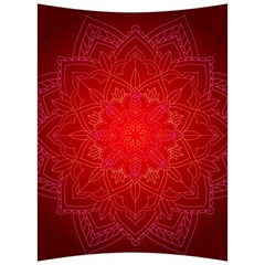 Mandala Ornament Floral Pattern Back Support Cushion