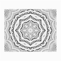 Mandala Pattern Floral Small Glasses Cloth (2-side) by BangZart