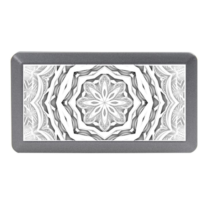 Mandala Pattern Floral Memory Card Reader (Mini)