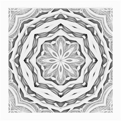 Mandala Pattern Floral Medium Glasses Cloth (2-side) by BangZart