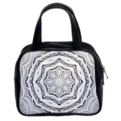 Mandala Pattern Floral Classic Handbags (2 Sides) by BangZart