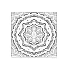 Mandala Pattern Floral Satin Bandana Scarf by BangZart