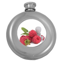 Fruit Healthy Vitamin Vegan Round Hip Flask (5 Oz) by BangZart