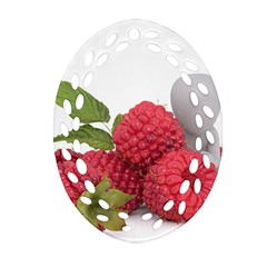 Fruit Healthy Vitamin Vegan Ornament (oval Filigree) by BangZart