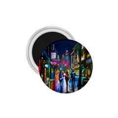 Abstract Vibrant Colour Cityscape 1 75  Magnets by BangZart