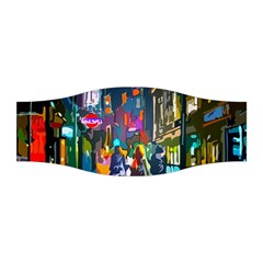 Abstract Vibrant Colour Cityscape Stretchable Headband by BangZart