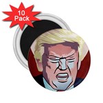 Donald Trump Pop Art President Usa 2.25  Magnets (10 pack)  Front