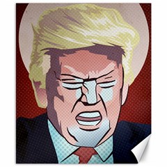 Donald Trump Pop Art President Usa Canvas 8  X 10 