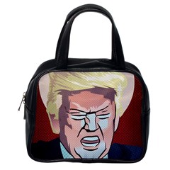 Donald Trump Pop Art President Usa Classic Handbags (one Side) by BangZart