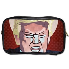 Donald Trump Pop Art President Usa Toiletries Bags by BangZart