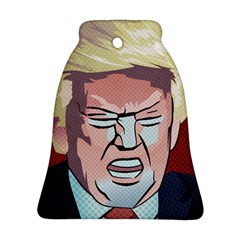 Donald Trump Pop Art President Usa Bell Ornament (two Sides) by BangZart