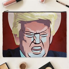 Donald Trump Pop Art President Usa Cosmetic Bag (xxxl) 