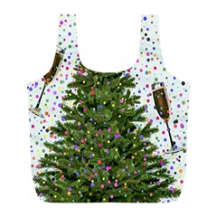 New Year S Eve New Year S Day Full Print Recycle Bags (l)  by BangZart