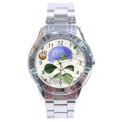 Vintage Shabby Chic Dragonflies Stainless Steel Analogue Watch by BangZart