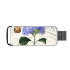 Vintage Shabby Chic Dragonflies Portable Usb Flash (two Sides) by BangZart