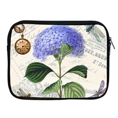 Vintage Shabby Chic Dragonflies Apple Ipad 2/3/4 Zipper Cases by BangZart