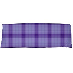 Purple Plaid Original Traditional Body Pillow Case (dakimakura) by BangZart