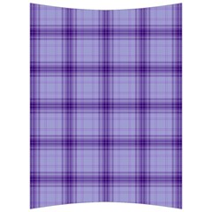 Purple Plaid Original Traditional Back Support Cushion