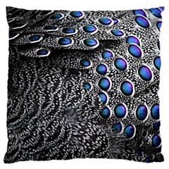 Feather Bird Bird Feather Nature Large Flano Cushion Case (one Side) by BangZart