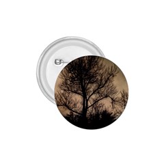 Tree Bushes Black Nature Landscape 1 75  Buttons by BangZart