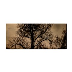 Tree Bushes Black Nature Landscape Cosmetic Storage Cases by BangZart