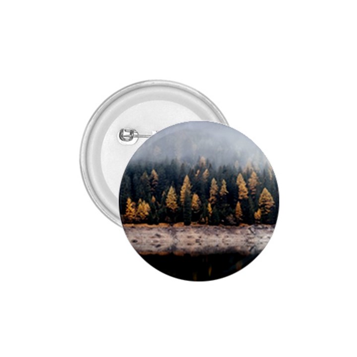 Trees Plants Nature Forests Lake 1.75  Buttons