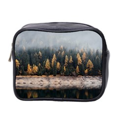 Trees Plants Nature Forests Lake Mini Toiletries Bag 2-side by BangZart