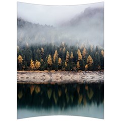 Trees Plants Nature Forests Lake Back Support Cushion