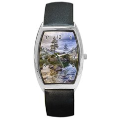 Hintersee Ramsau Berchtesgaden Barrel Style Metal Watch by BangZart