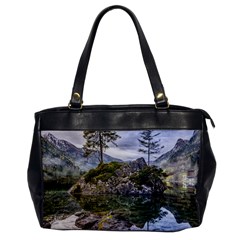 Hintersee Ramsau Berchtesgaden Office Handbags by BangZart