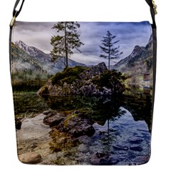 Hintersee Ramsau Berchtesgaden Flap Messenger Bag (s) by BangZart