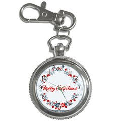 Merry Christmas Christmas Greeting Key Chain Watches by BangZart